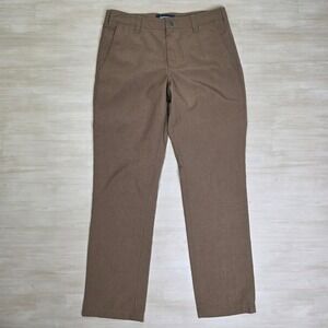 Bluffworks Original Men's Brown Regular Fit Chinos Pants Size 32 W x 32 L